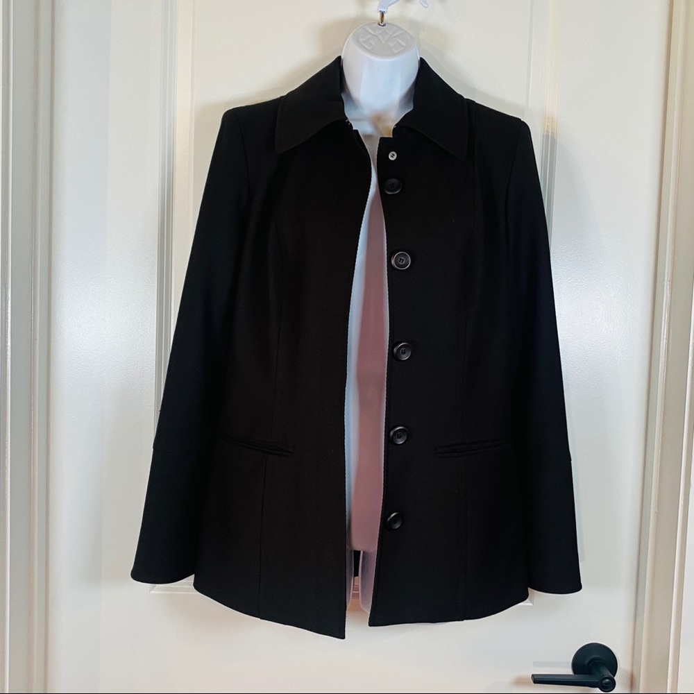 Etcetera Black Blazer Jacket Size 6 - image 3